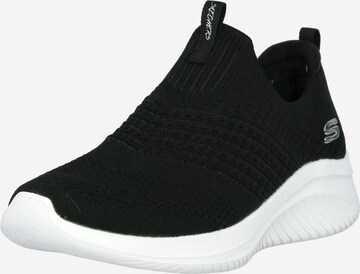 SKECHERS Slip-Ons in Black: front