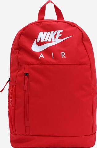 Nike Sportswear Backpack in Red: front