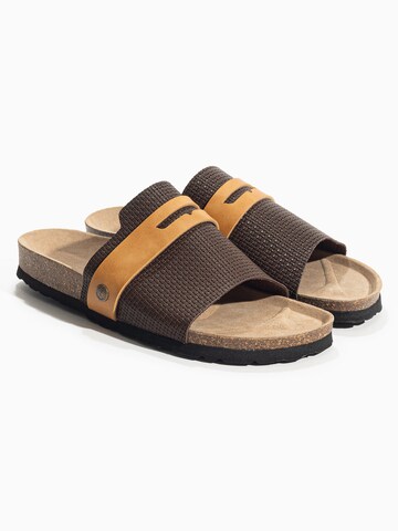 Bayton Pantolette 'GAUGUIN' i brun