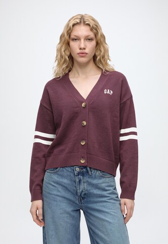 Cardigan GAP en rouge : devant