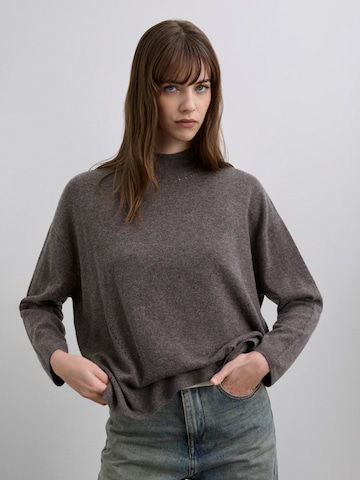 Scalpers Sveter 'Merper' - Sivá