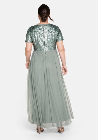 Robe de soirée SHEEGO en vert