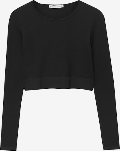 Tricou Pull&Bear pe negru, Vizualizare produs