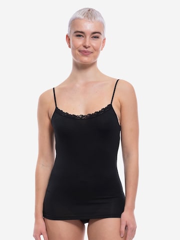 Nina von C. Undershirt 'Cosy' in Black