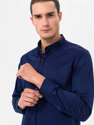 Daniel Hills Regular fit Button Up Shirt in Blue