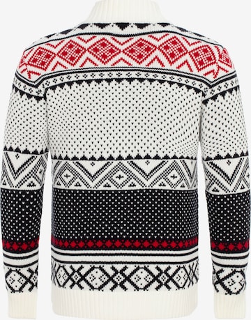 CIPO & BAXX Knit Cardigan in White