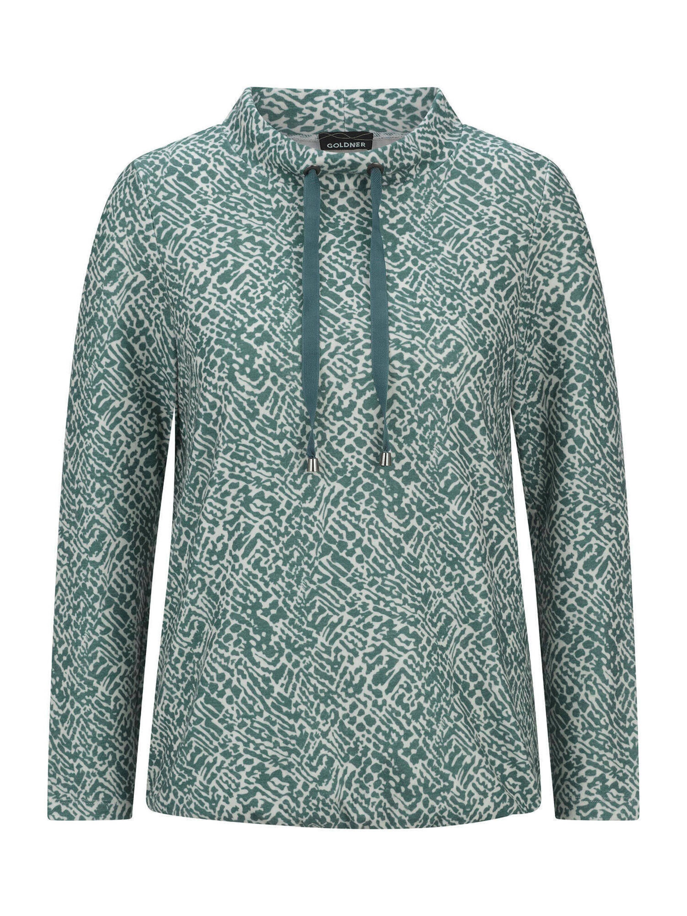 Sweat-shirt Goldner en vert : devant