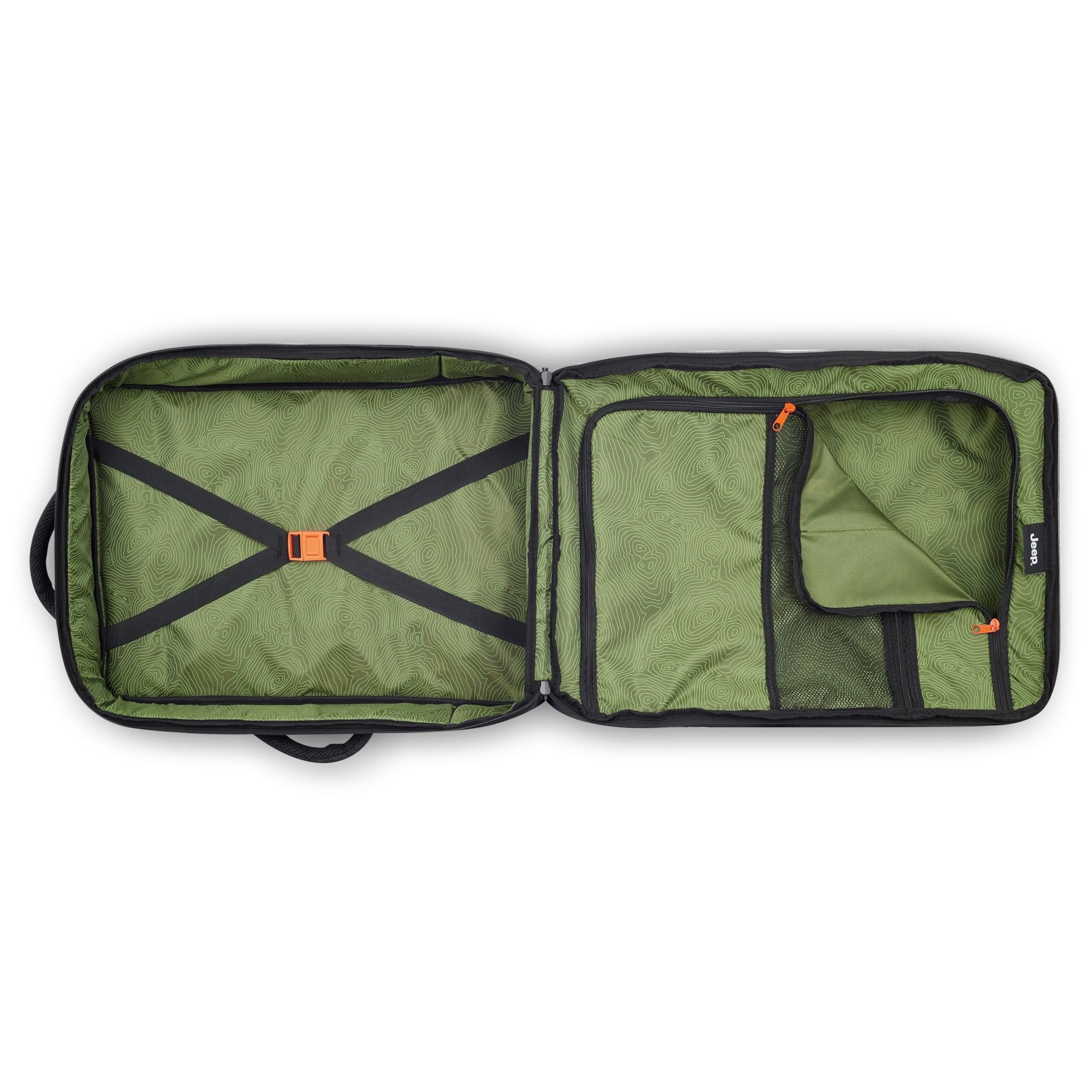 Zaino 'JS007C' di Jeep in nero