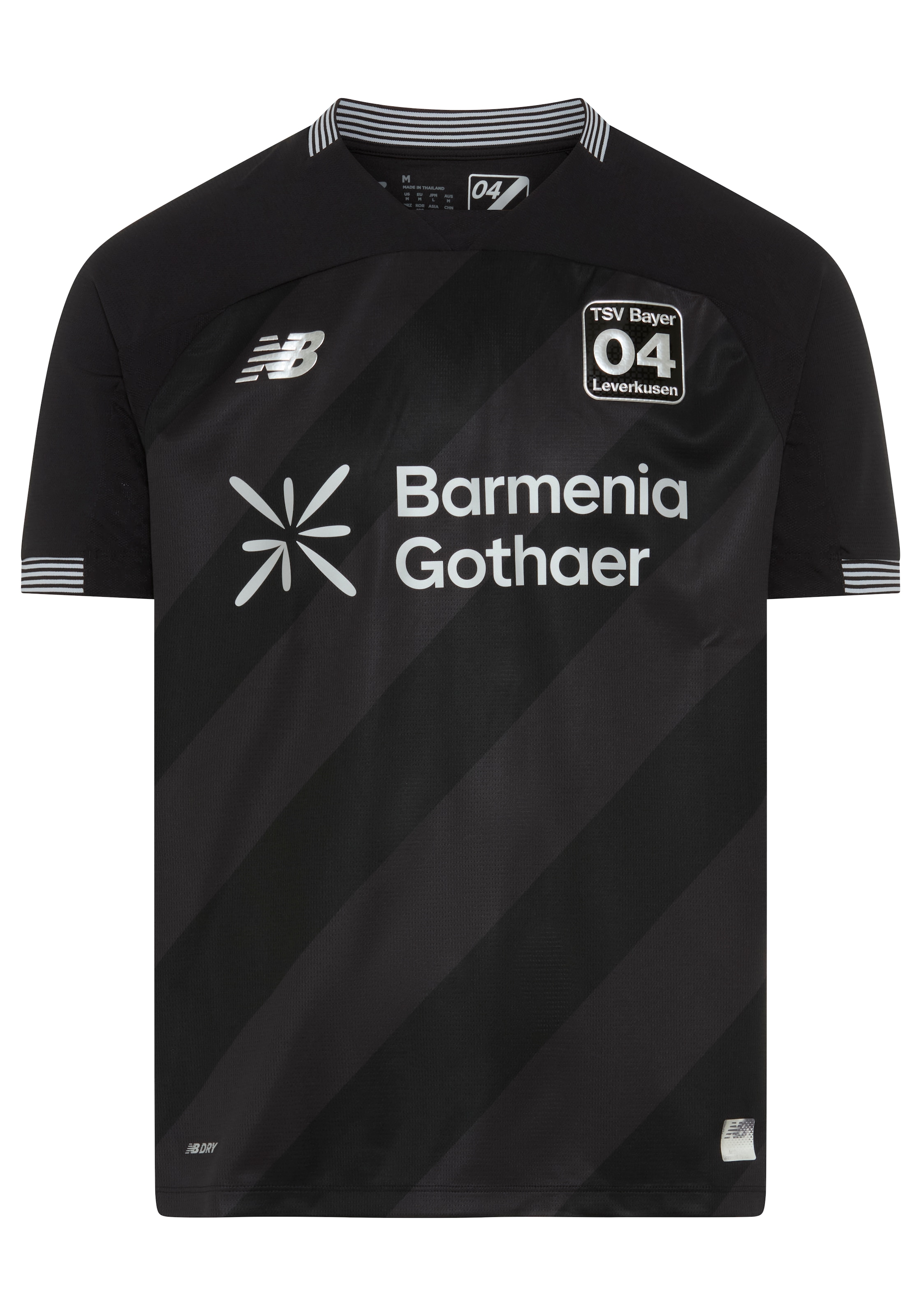 new balance Trikot in Schwarz: Vorderseite