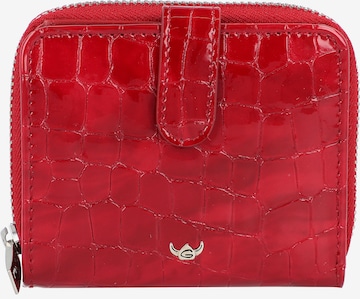 GOLDEN HEAD Wallet 'Cayenne' in Red: front