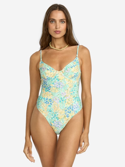 BILLABONG Maillot de bain en bleu / kaki / violet clair / orange clair, Vue avec produit