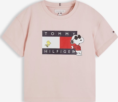TOMMY HILFIGER Paita 'Peanuts' koossa 98 värissä laivastonsininen / roosa / kirkaanpunainen / valkoinen, Tuotenäkymä