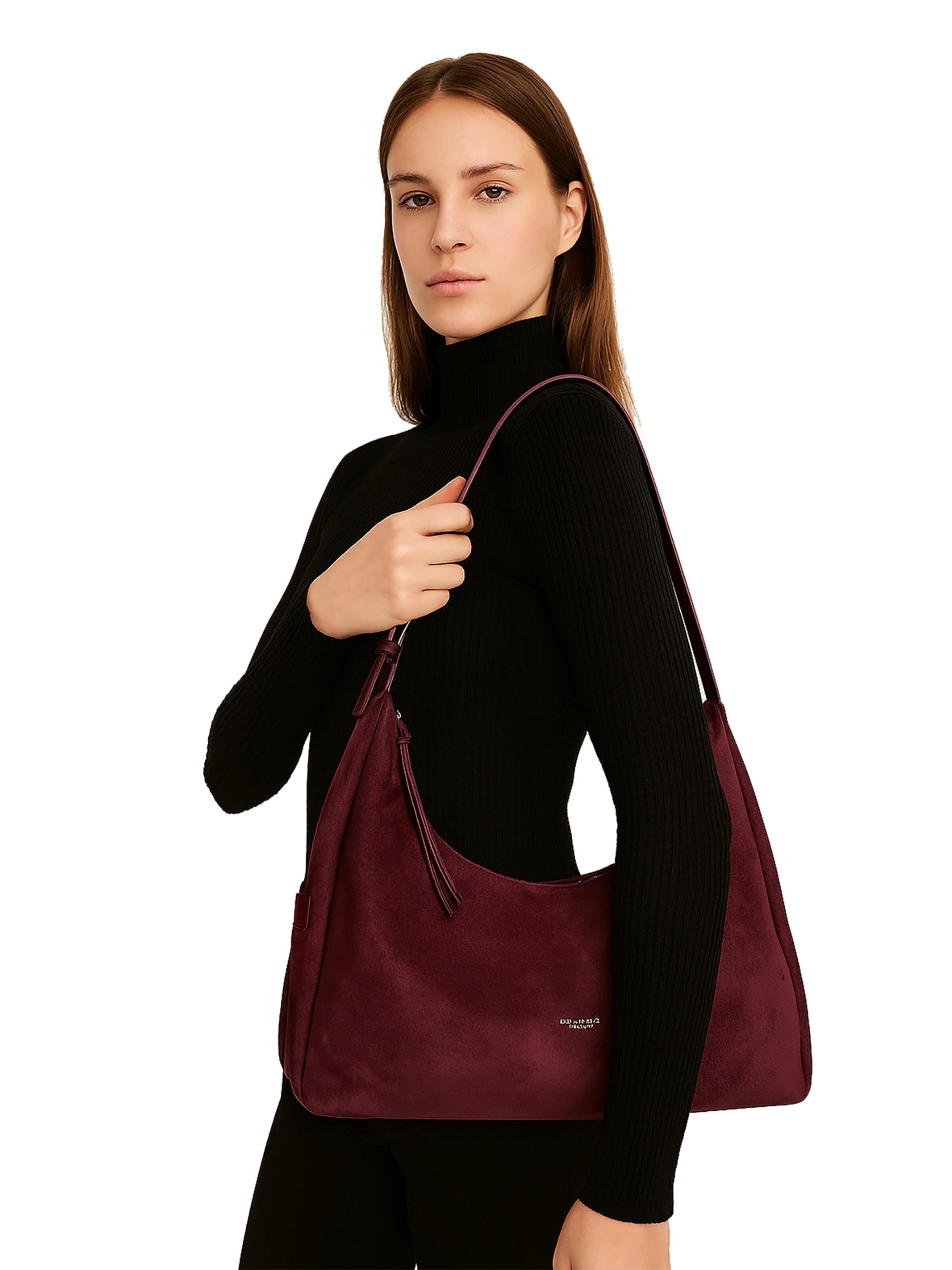 Borsa a spalla 'Borsa a Spalla Donna Diana&Co Poliestere Chiusura Zip' di Diana&Co. in rosso