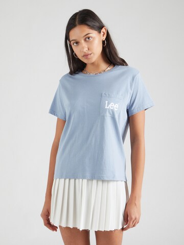 LeeMajica 'POCKET TEE' - ljubičasta boja: prednji dio