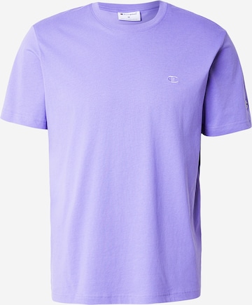 Champion Authentic Athletic Apparel Футболка в Лиловый: спереди