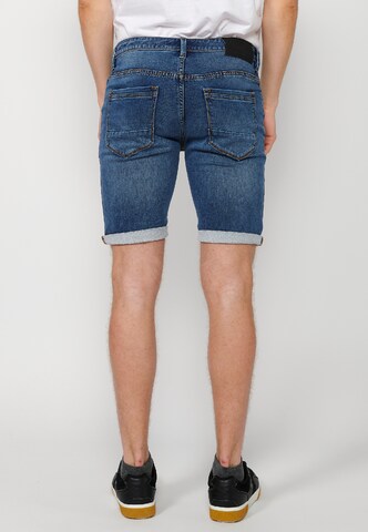 KOROSHI Regular Jeans in Blauw