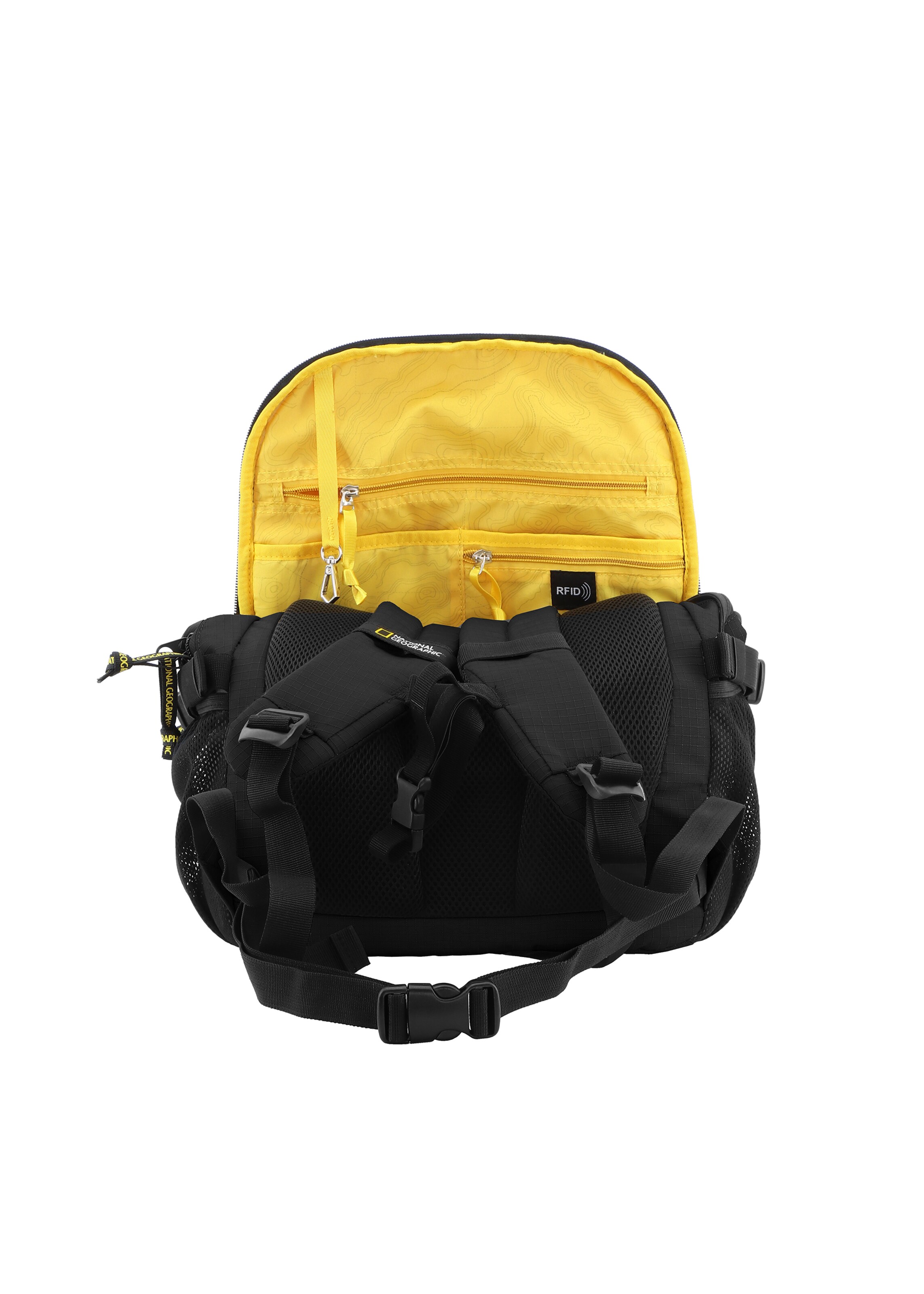 National Geographic Rucksack 'EXPLORER III' in Schwarz