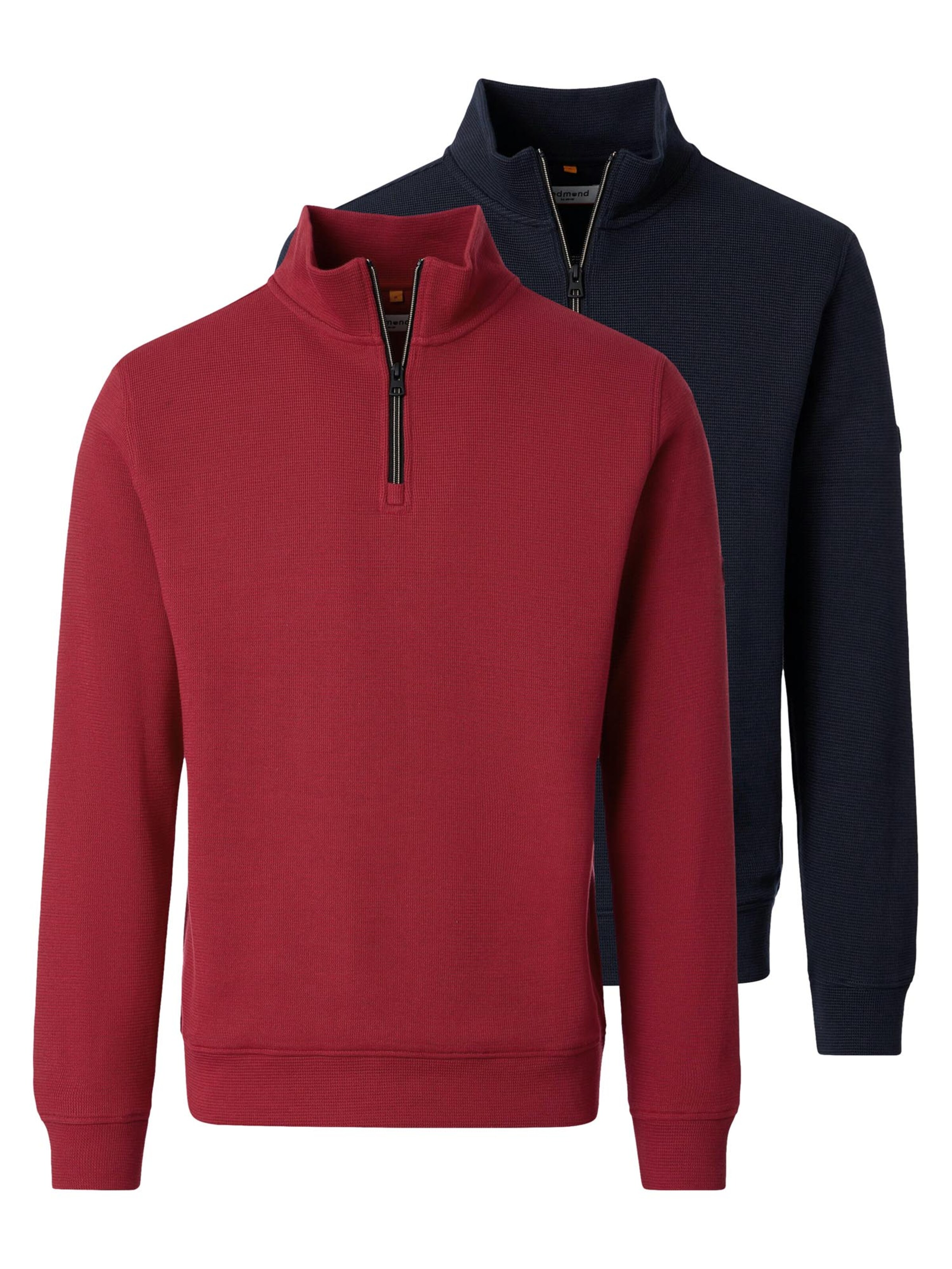 redmond Sweater 'Basic' in Red: front