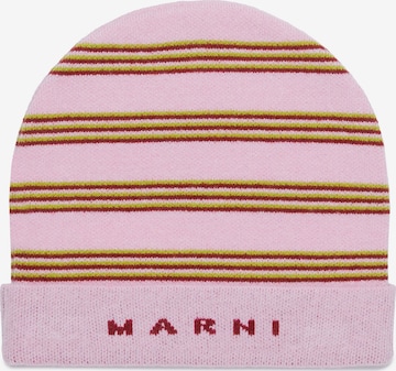 purpurinė Marni Megzta kepurė: priekis