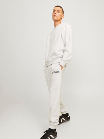 JACK & JONES Tapered Pants 'JPSTKane Caleb' in White