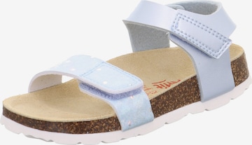 SUPERFIT Sandals in Blue: front