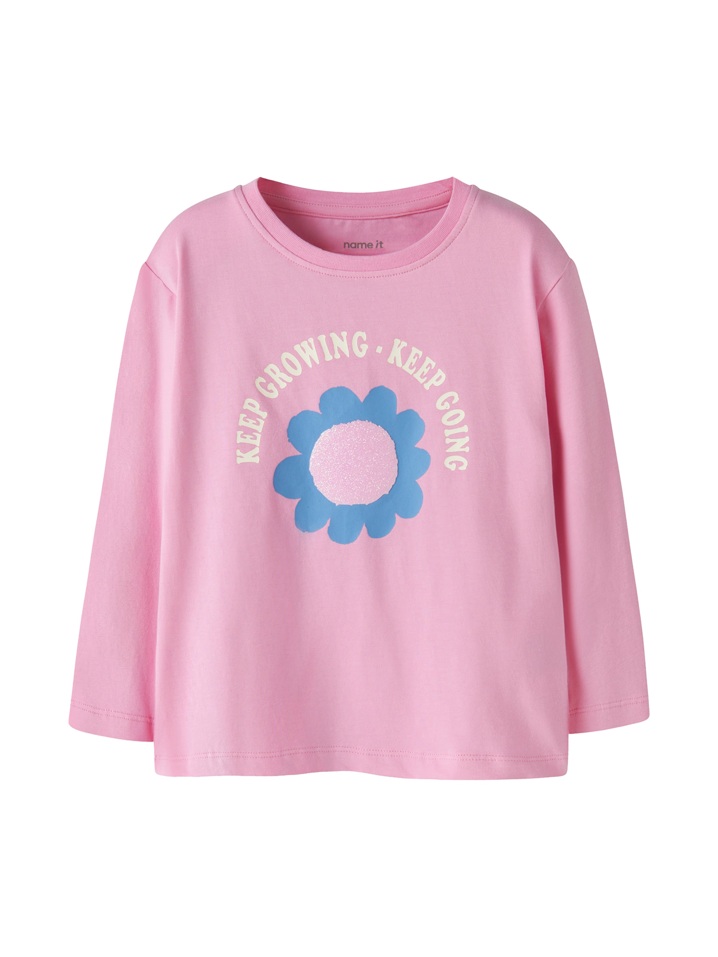 NAME IT T-shirt 'NMFLINDALI' i rosa: framsida