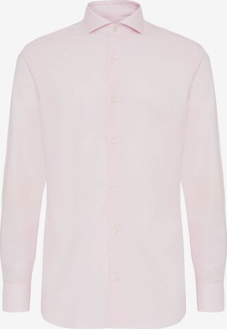 Boggi Milano Button Up Shirt in Pink: front