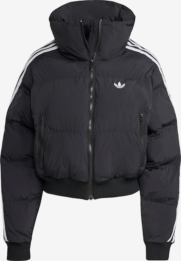 ADIDAS ORIGINALS Talvitakki 'Adicolor' värissä musta / valkoinen, Tuotenäkymä