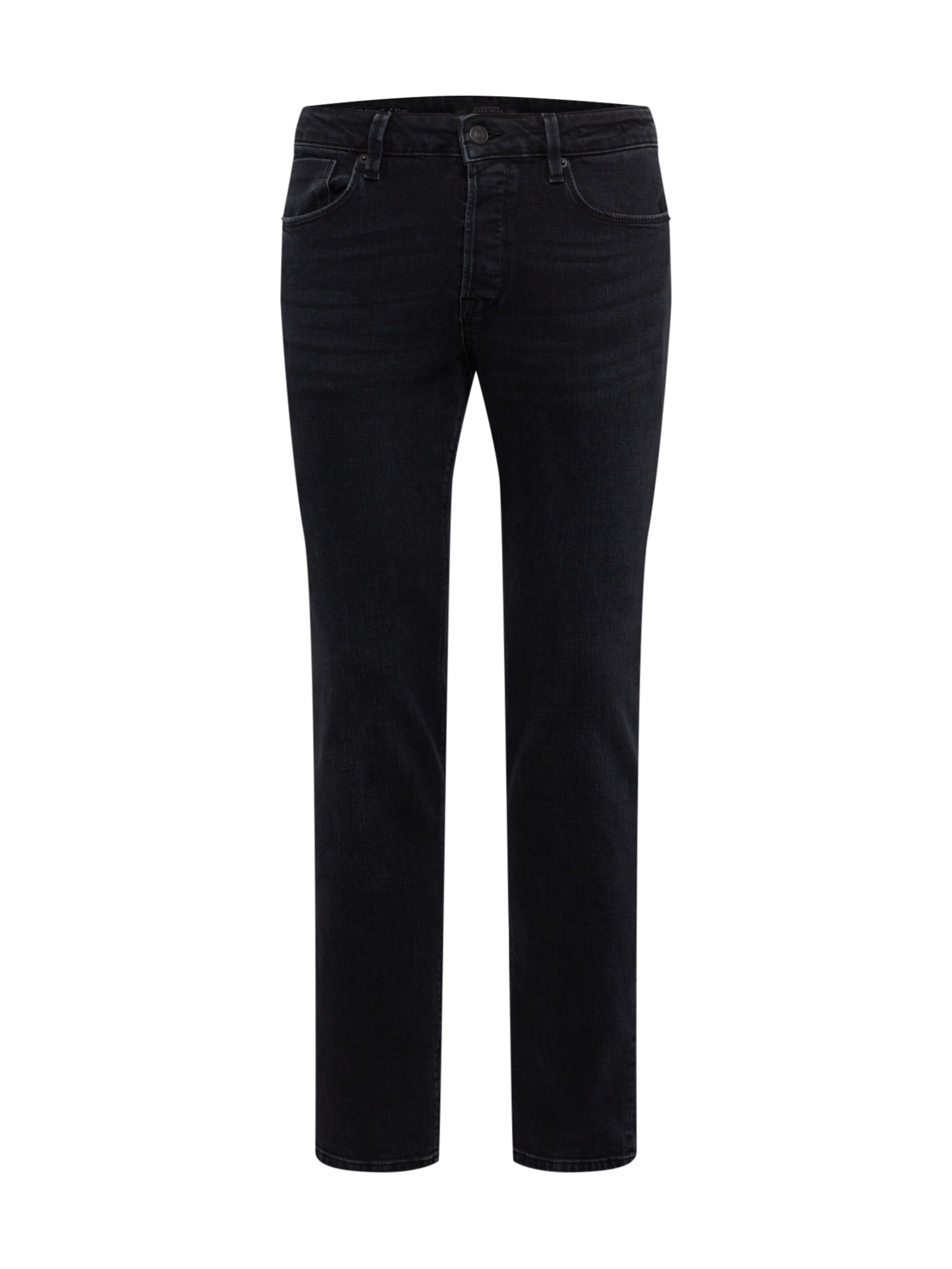 JACK & JONES Regularen Kavbojke 'Tim Franklin' | črna barva: sprednja stran