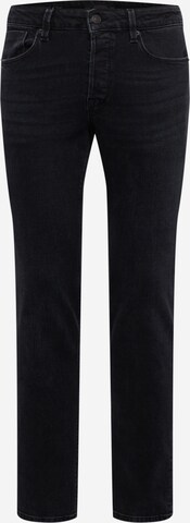 JACK & JONES Regular Jeans 'Tim Franklin' in Zwart: voorkant