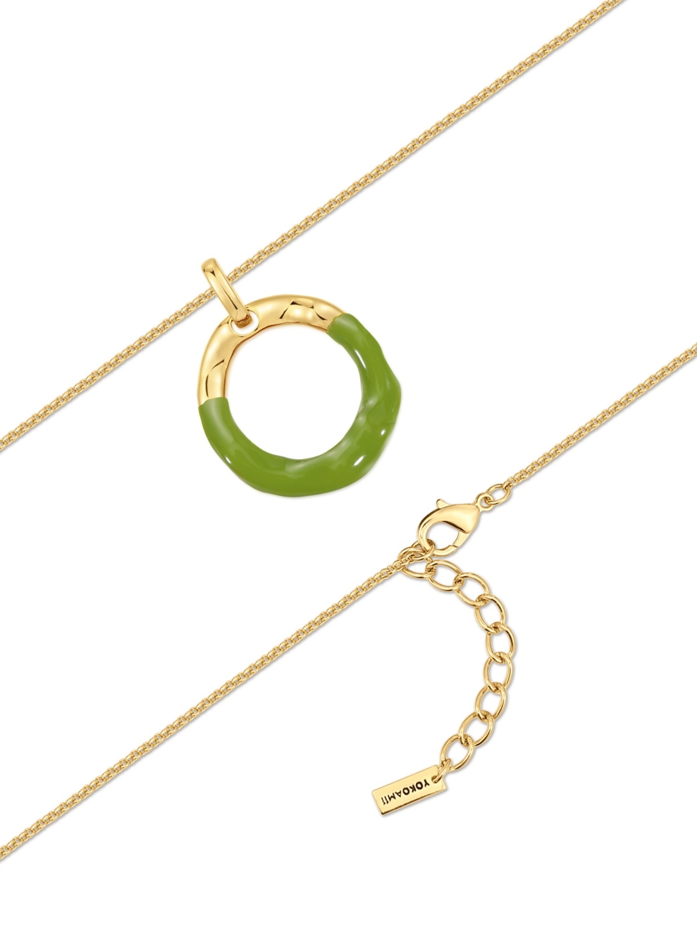 Yokoamii Ketting in Goud