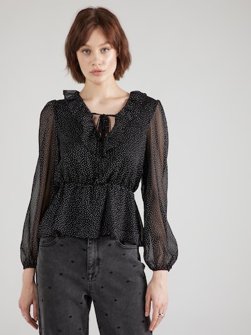 ABOUT YOU Blouse 'Jasmin' in Black: front