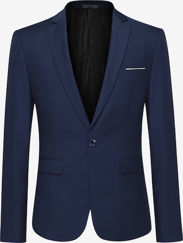 YOUTHUP Slim Fit Sakko 'Zugluft' in Blau: Vorderseite