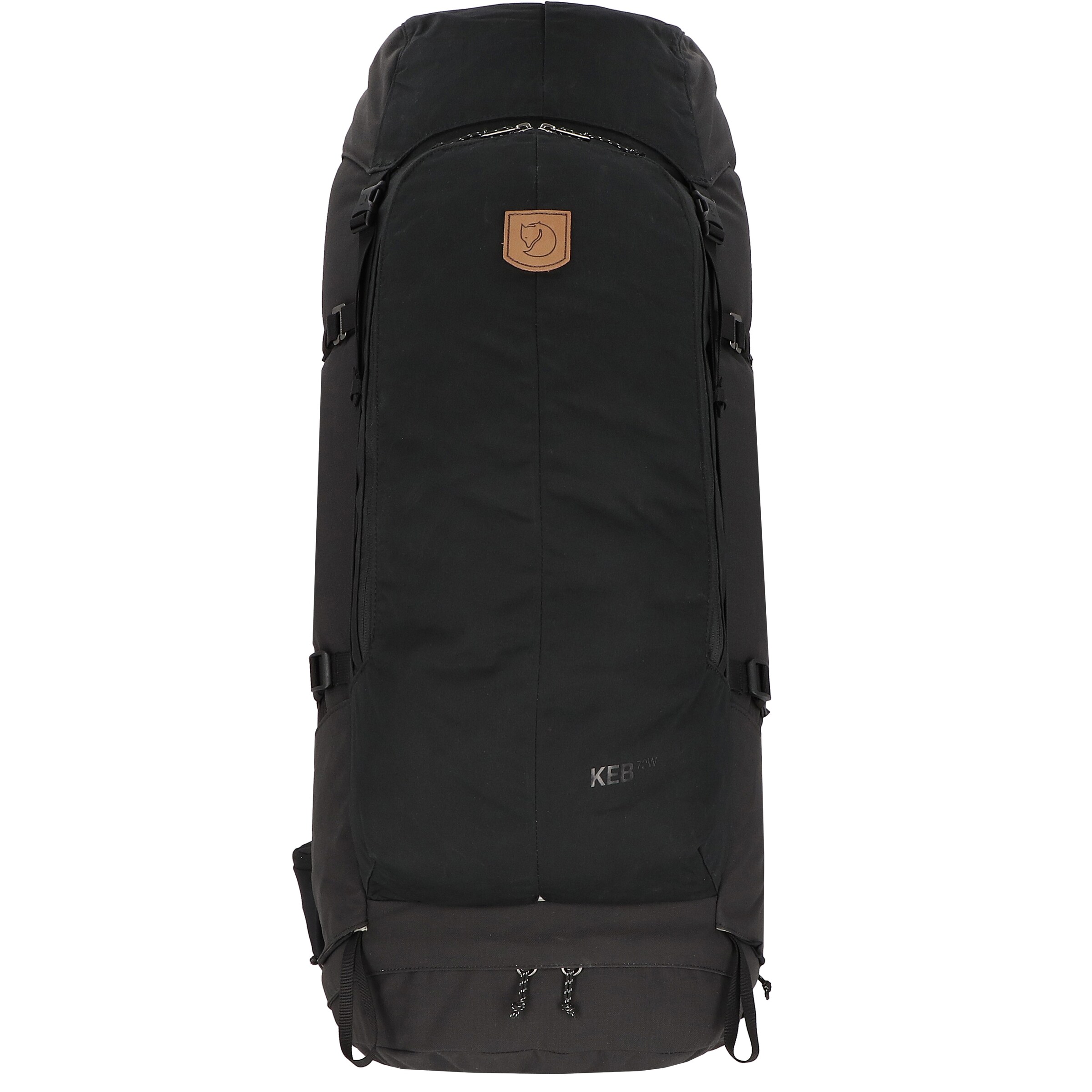 Zaino sportivo di Fjällräven in nero: frontale