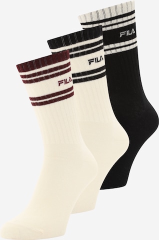 Calzino di FILA in beige: frontale