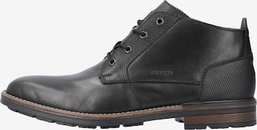 Rieker Lace-Up Boots in Black