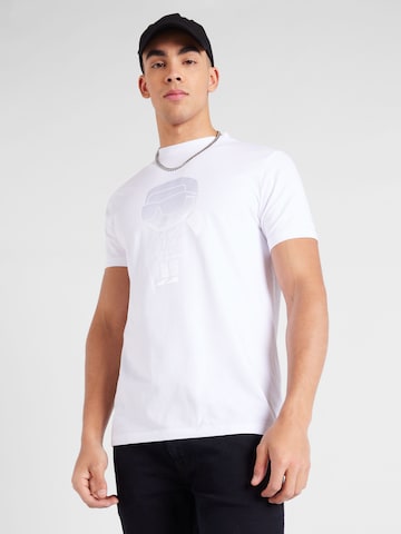 Karl Lagerfeld Shirt in Wit: voorkant