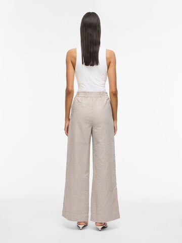 VILA Wide leg Broek 'VIKalea' in Beige