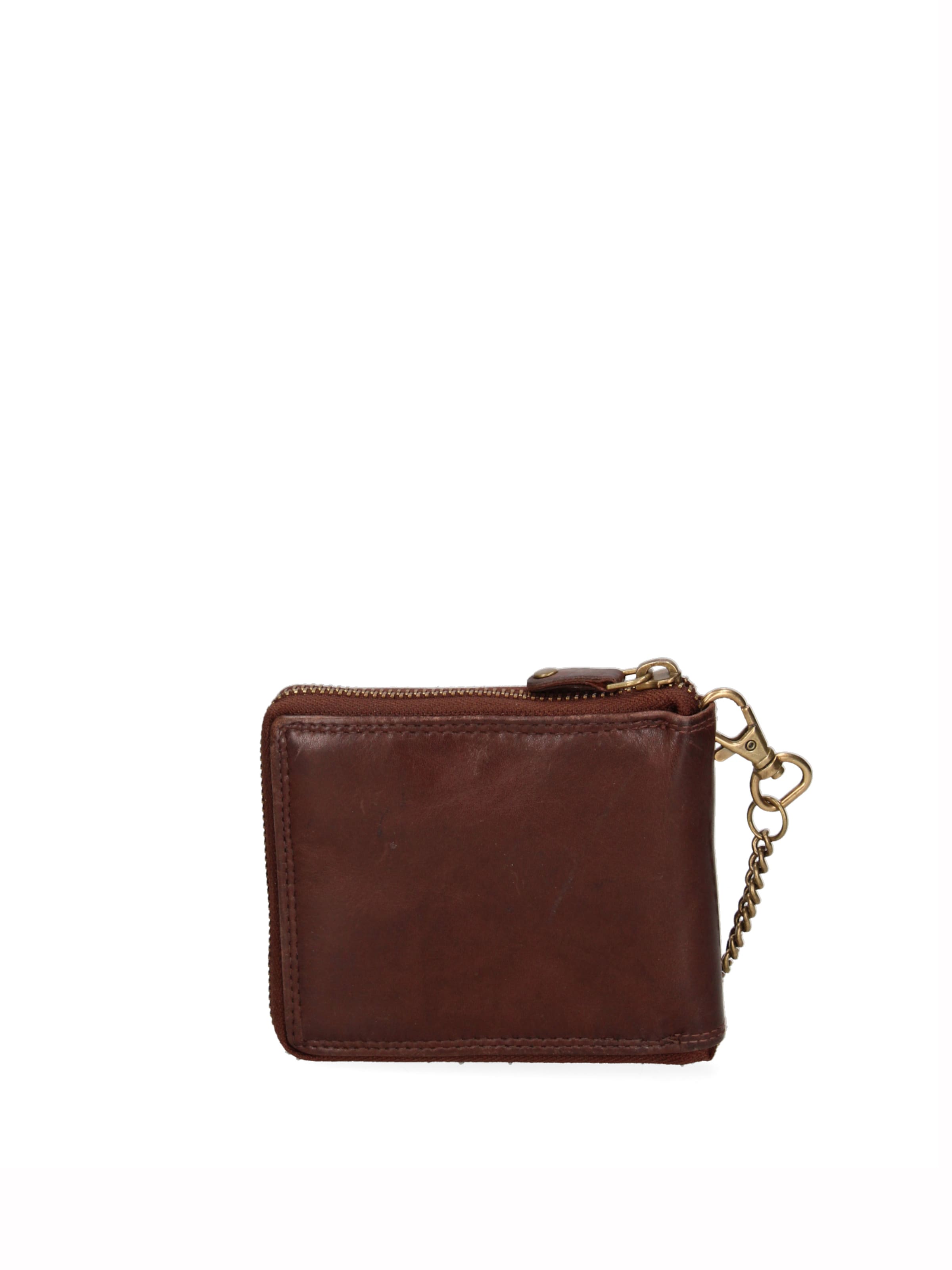 Portamonete di Sergio Valentini in marrone: frontale