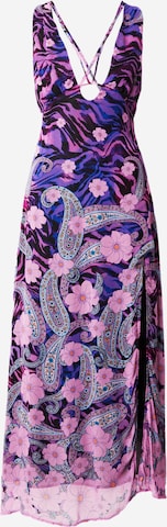 Robe Nasty Gal en violet : devant