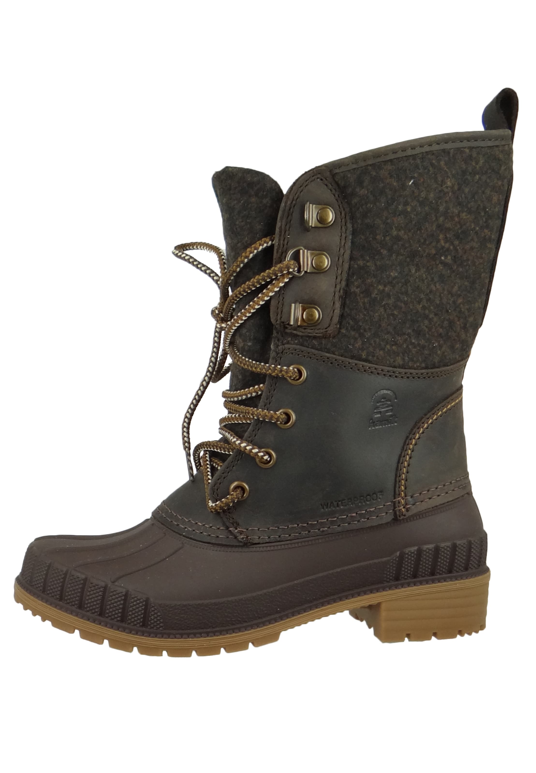 Kamik Snowboots 'Sienna 2' in Bruin: voorkant