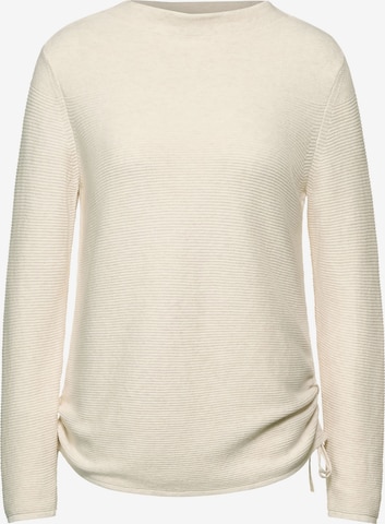 CECIL Sweater in White: front