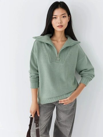 Pullover di My fashion in verde: frontale