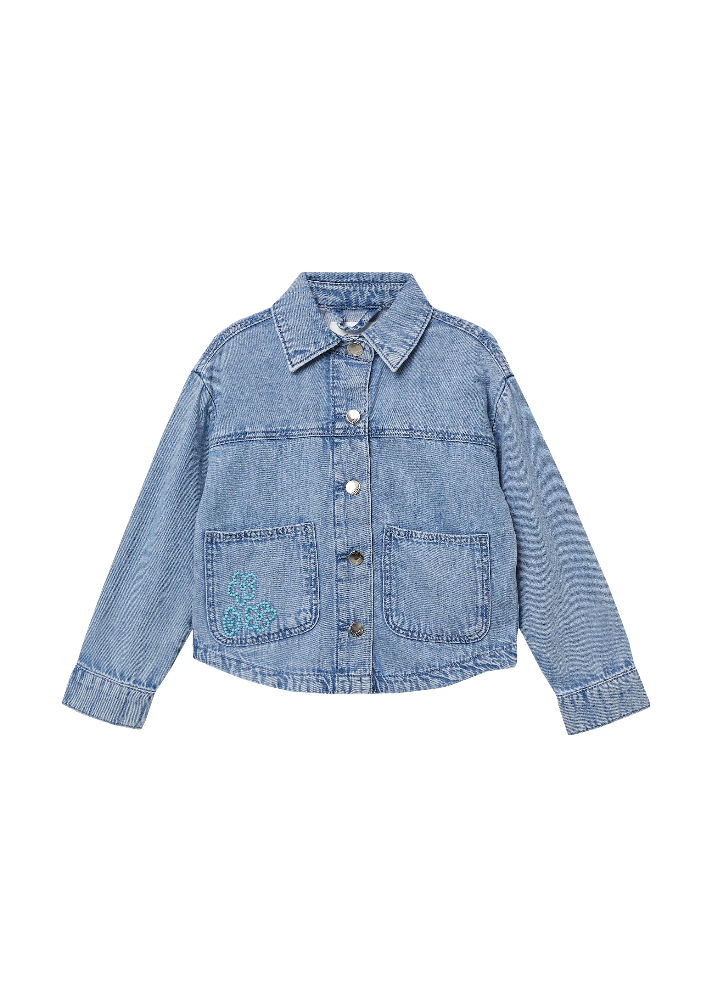s.Oliver Jacke in Blau: Vorderseite