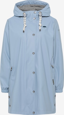 Manteau fonctionnel Schmuddelwedda en bleu : devant