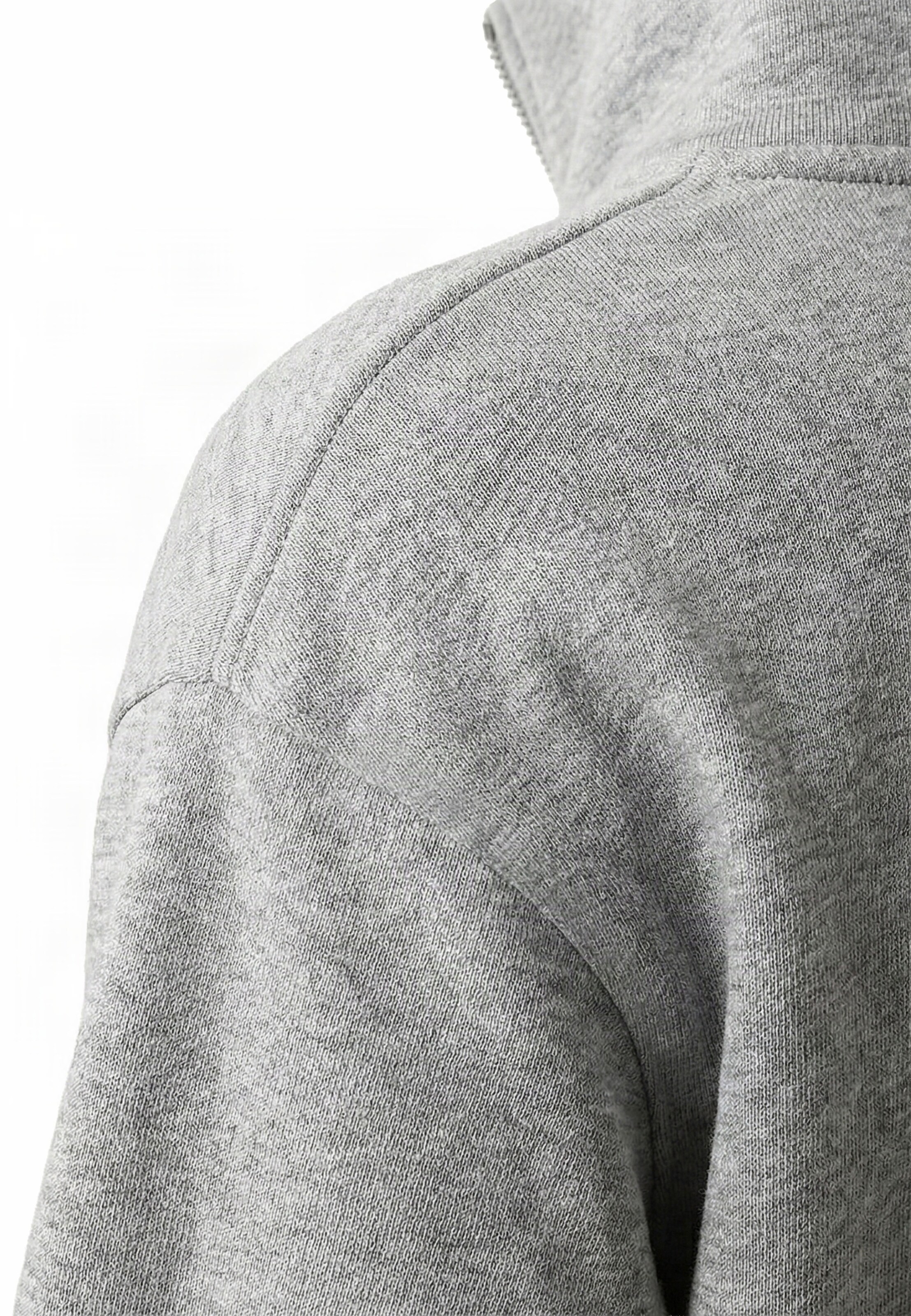 Urban Classics Sweatshirt in Grijs: zijkant