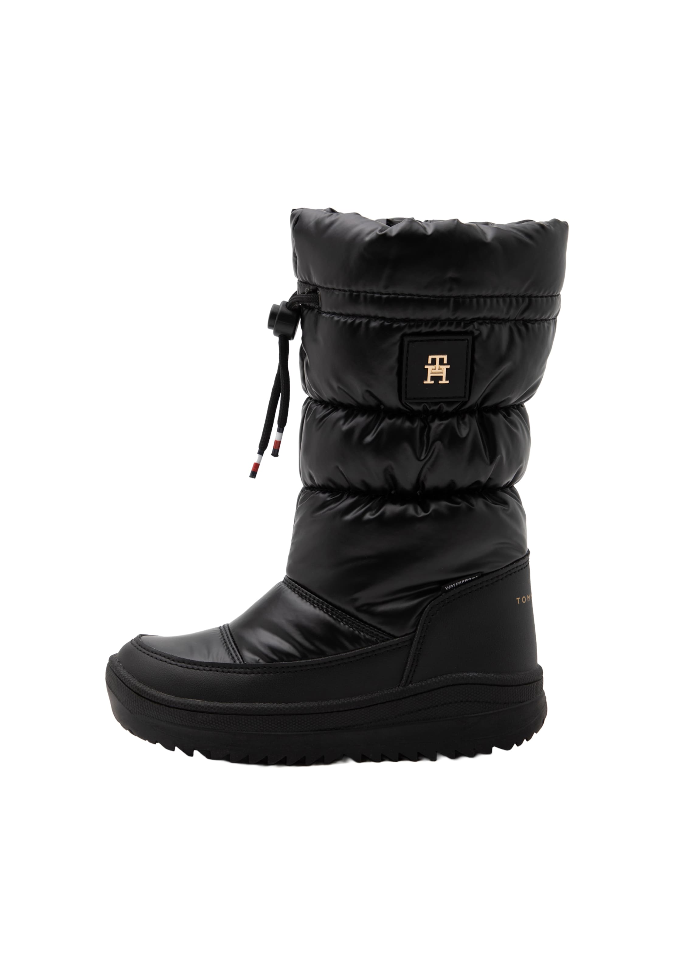 TOMMY HILFIGER Hócsizmák - fekete: elől