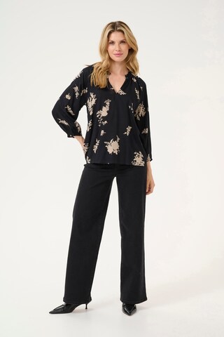 Kaffe Bluse 'KA Sigrid' in Schwarz