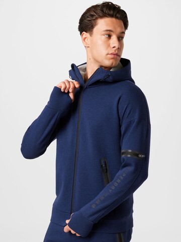 zils Superdry Sportiska tipa džemperis: no priekšpuses