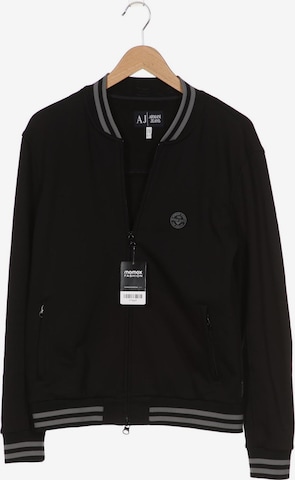 Armani Jeans Jacket & Coat in XL in Black: front